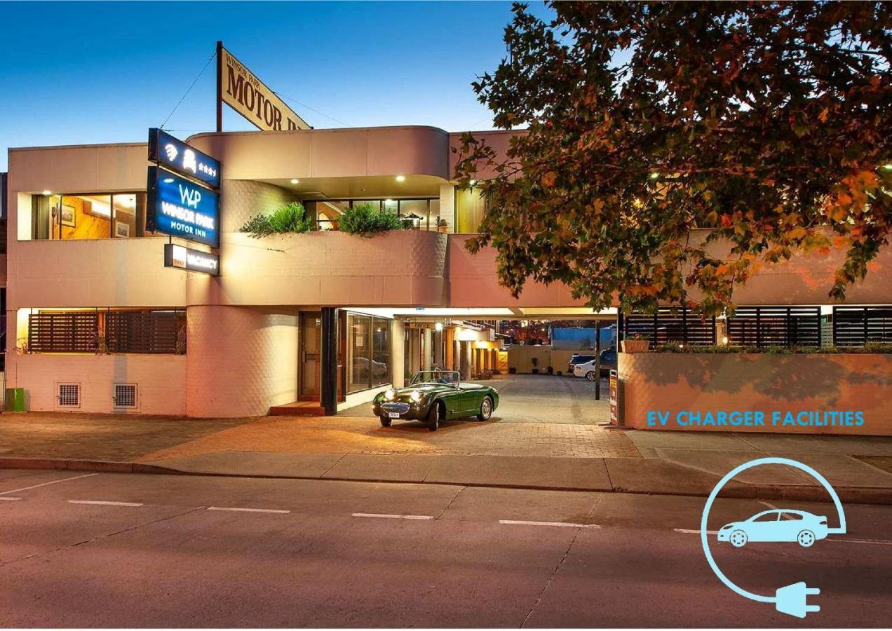 Winsor Park Motor Inn Albury Esterno foto