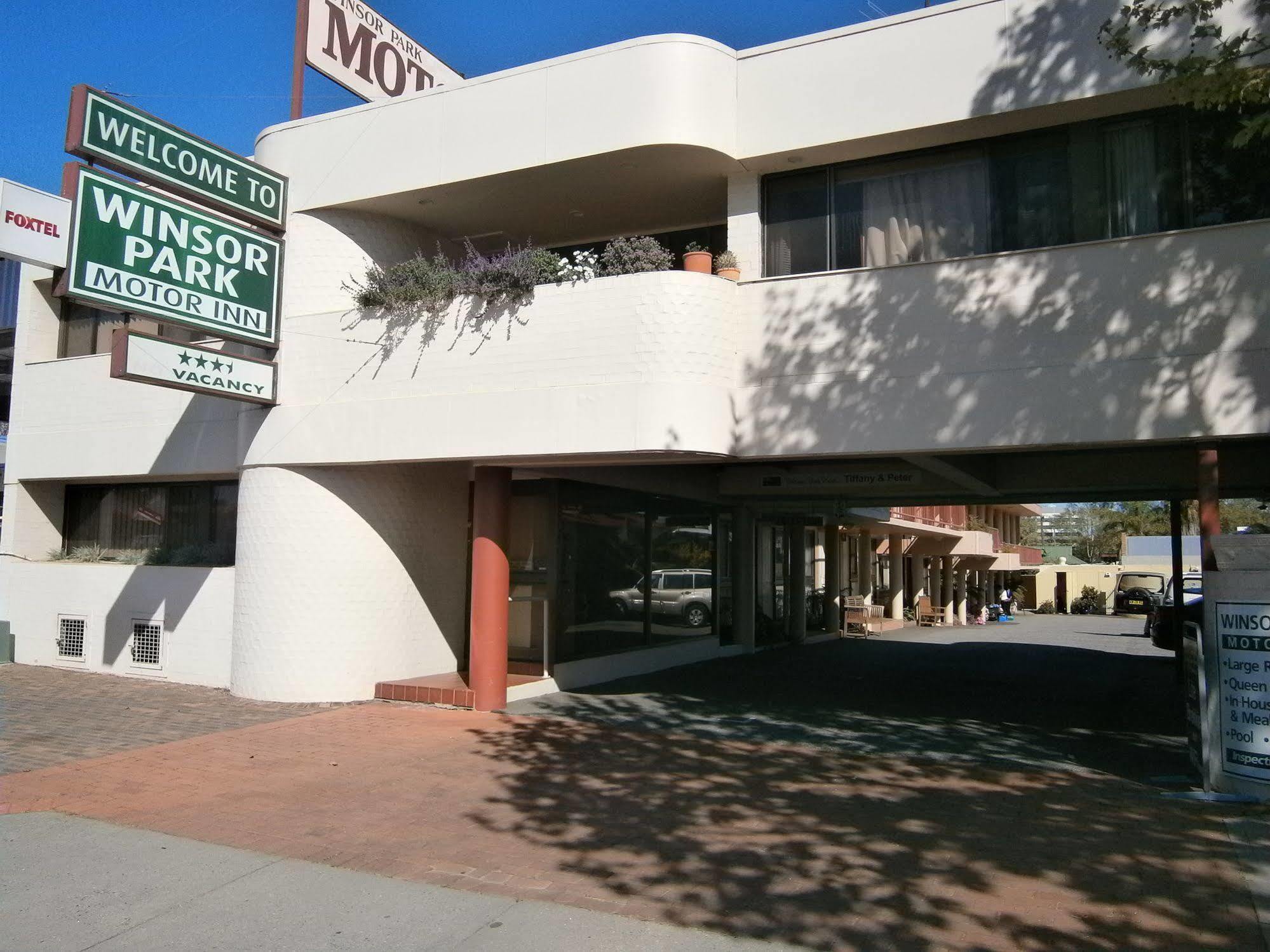 Winsor Park Motor Inn Albury Esterno foto